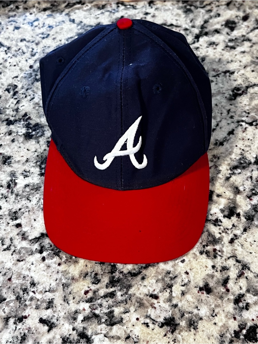 MLB Atlanta Braves Navy and Red Classic Baseball Cap